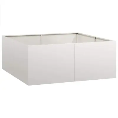 vidaXL Sadilnik 100x100x40 cm iz nerjavečega jekla