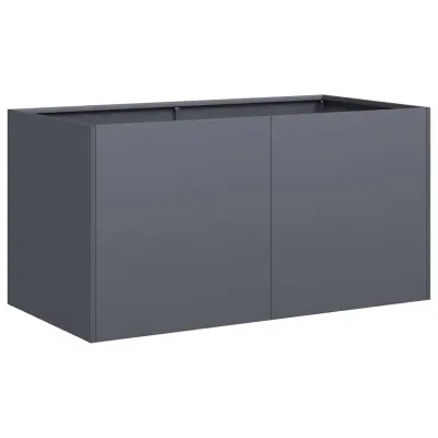 vidaXL Sadilnik Antracit 80x40x40 cm Hladno valjano jeklo