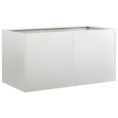 vidaXL Sadilnik 80x40x40 cm iz nerjavečega jekla