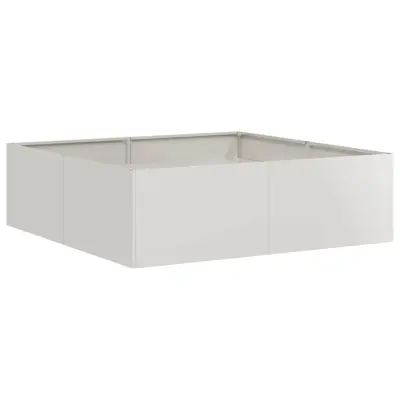 vidaXL Sadilnik 100x100x30 cm iz nerjavečega jekla