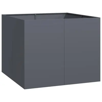 vidaXL Sadilnik antracit 100x100x80 cm Jeklo