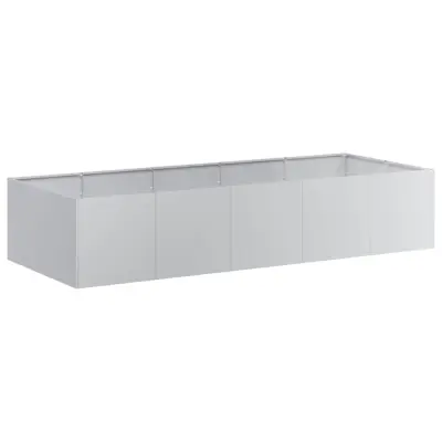 vidaXL Sadilnik 200x80x40 cm Pocinkano jeklo