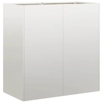 vidaXL Sadilnik 80x40x80 cm iz nerjavečega jekla