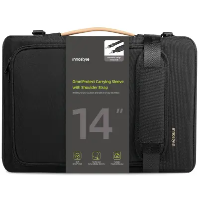 INNOSTYLE TORBA ZA PRENOSNI RAČUNALNIK 14 VODOODPORNO OHIŠJE OMNIPROTECT TRAK