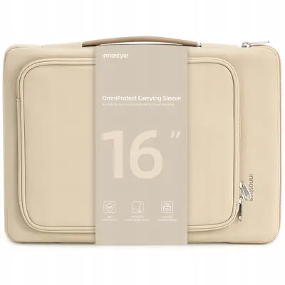 INNOSTYLE TORBA ZA PRENOSNI RAČUNALNIK 15,6 16 VODOTESNA TORBA OMNIPROTECT BEIGE