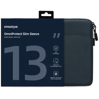 INNOSTYLE TORBA ZA PRENOSNI RAČUNALNIK 13 VODOTESNA TORBA OMNIPROTECT SLIM BLUE