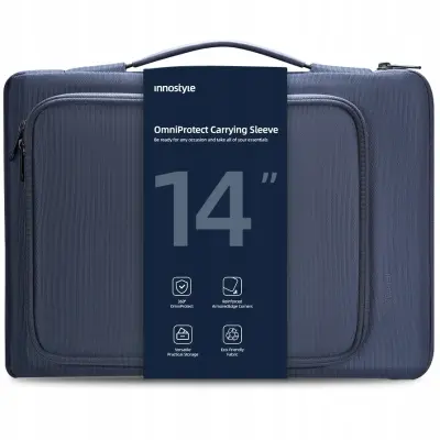 INNOSTYLE TORBA ZA PRENOSNI RAČUNALNIK 14 VODOODPORNA TORBA OMNIPROTECT OKOLJU PRIJAZNA
