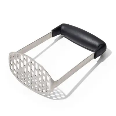 OXO Good Grips Potato Ricer - Stainless Steel and Black Handle for Smooth Mashed Potatoes