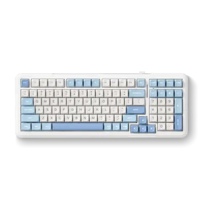 MCHOSE K99 (Sky Blue) - Wireless Gaming Keyboard 98% RGB (US English - ANSI)