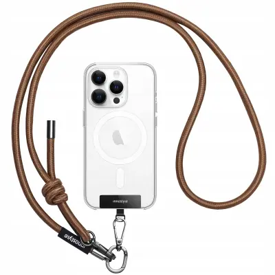 INNOSTYLE TELEFONSKA VRVICA ZA VRATU CROSSBODY VLOŽEK MOČNA RJAVA 8MM