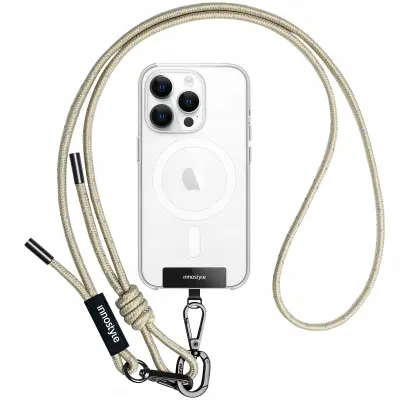 INNOSTYLE TELEFONSKA VRVICA ZA VRAT IN KRIŽNO TORBICO MOČNA KHAKI 6MM