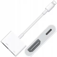 CO2 ADAPTER HDMI KABEL Z LIGHTNING IPHONE IPAD IPOD FULL HD 60HZ
