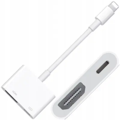 CO2 ADAPTER HDMI KABEL Z LIGHTNING IPHONE IPAD IPOD FULL HD 60HZ