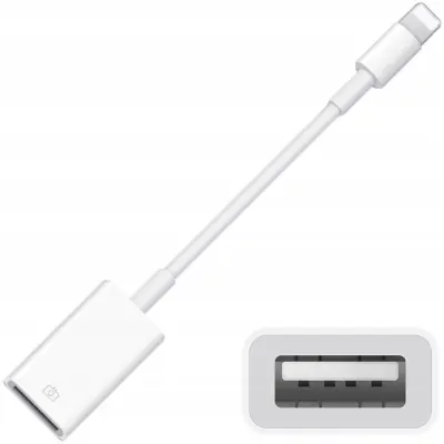 CO2 ADAPTER USB OTG USB-A KABEL PENDRIVE NA LIGHTNING IPHONE IPAD