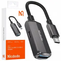 MCDODO ADAPTER USB-C V USB OTG USB-A ADAPTER KABEL PENDRIVE POLNJENJE