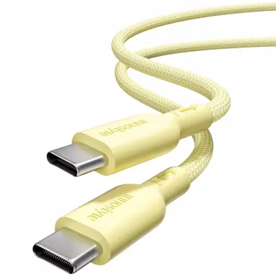 INNOSTYLE USB-C HITRI POLNILNI KABEL ZA IPHONE SAMSUNG KEVLAR 240W 2M