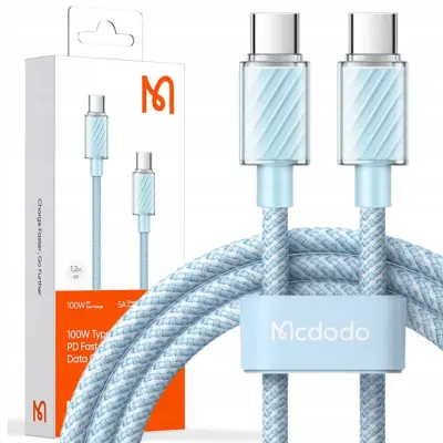 MCDODO USB-C KABEL ZA HITRO POLNJENJE ZA SAMSUNG USB POLNILEC TIPA C 100W 1M