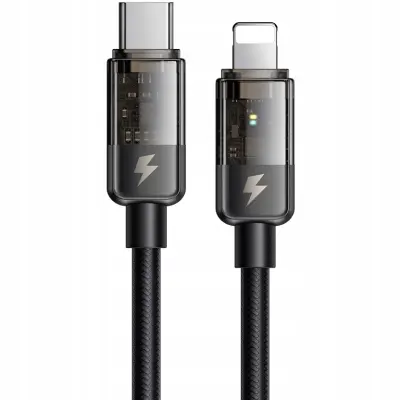 MCDODO USB-C LIGHTNING HITRO POLNJENJE KABEL 36W ZA IPHONE 13 14 1M LED