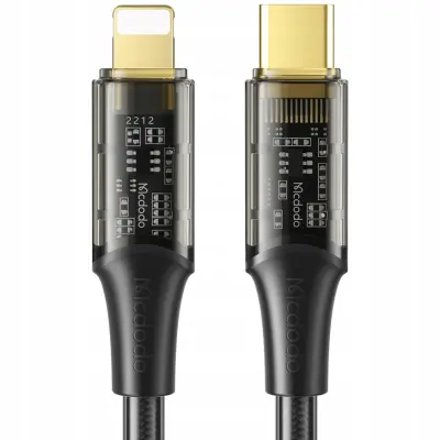 MCDODO USB-C LIGHTNING HITRI POLNILNI KABEL 36W 2M ZA IPHONE 11 12 13 14
