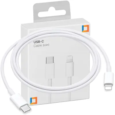 CO2 POLNILEC KRATEK KABEL ZA HITRO POLNJENJE USB-C S STRELO ZA IPHONE 0,5 M