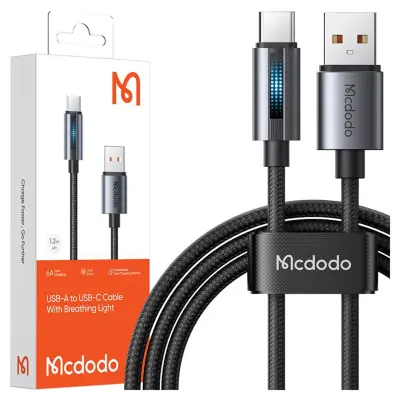 MCDODO USB-C HITRI POLNILNI KABEL ZA SAMSUNG XIAOMI TIPA C 6A 100W 1M VODIL