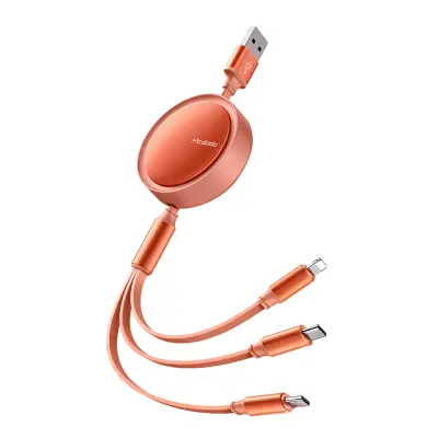 MCDODO 3V1 NAVIT USB-C STRELA MIKRO USB TIPA C PLOŠČATI KABEL 1M