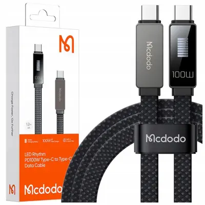 MCDODO USB-C HITRO POLNJENJE KABEL ZA SAMSUNG JABOLKO USB TIPA C 100W 1M VODIL