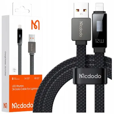 MCDODO POLNILEC USB STRELA HITRO POLNJENJE KABEL ZA IPHONE 1M VODIL