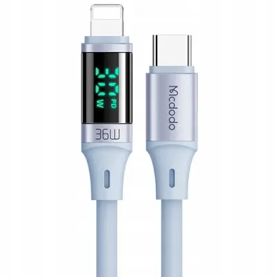 MCDODO USB-C LIGHTNING 36W 1M ZASLONSKI KABEL ZA IPHONE 14 BLUE