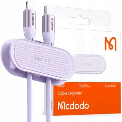 MCDODO NAMIZNI ORGANIZATOR KABLOV Z LEPILNIM DRŽALOM