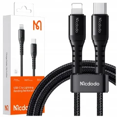 MCDODO KRATEK USB-C LIGHTNING HITRI POLNILNI KABEL ZA IPHONE 13 14 20CM