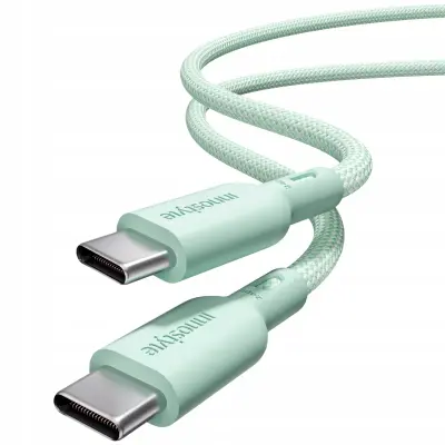 INNOSTYLE USB-C HITRI POLNILNI KABEL ZA IPHONE SAMSUNG KEVLAR 240W 2M