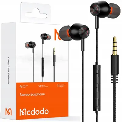 MCDODO ŽIČNE SLUŠALKE ZA TELEFON Z MIKROFONOM MINI JACK