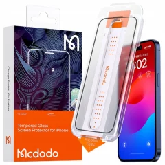 MCDODO EZ PASTE KALJENO STEKLO OHIŠJE STEKLO ZA IPHONE 15 PLUS