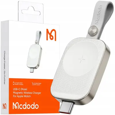 MCDODO USB-C WATCH INDUKCIJSKI POLNILEC ZA APPLE WATCH 8 9 SE ULTRA TRAK
