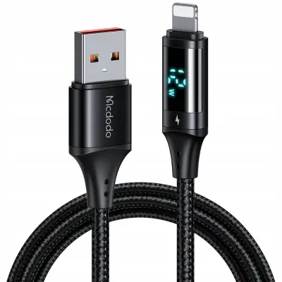 MCDODO USB LIGHTNING 36W 1M ZASLONSKI KABEL ZA IPHONE X 11 12 13 14