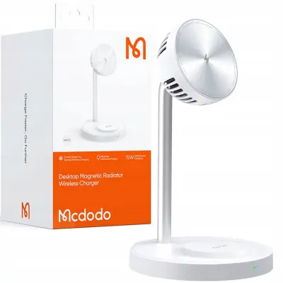 MCDODO DOCKING STATION INDUKCIJSKI POLNILEC 2V1 ZA MAGSAFE IPHONE AIRPODS