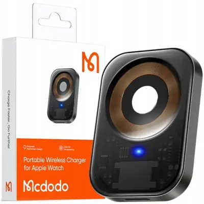 MCDODO HITER INDUKCIJSKI POLNILEC ZA APPLE WATCH 2 3 4 5 6 SE 7 8 9 ULTRA