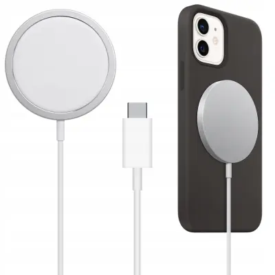 CO2 BREZŽIČNI INDUKTIVNI POLNILEC ZA IPHONE 12 13 14 15 FAST 15W