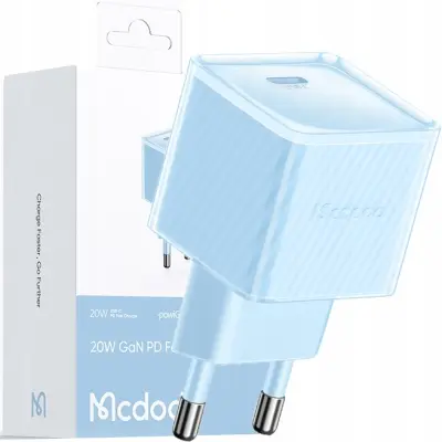 MCDODO HITRI POLNILEC CUBE USB-C 20W USB TIPA C ZA IPHONE 13 14 15 PRO