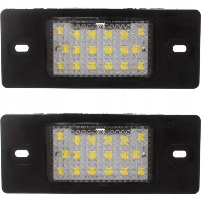 KOMPLET LED LUČI ZA OSVETLITEV REGISTRSKE TABLICE, AUTOTUNE, ZA VW GOLF V KOMBI, VW PASSAT B5 FL KOMBI
