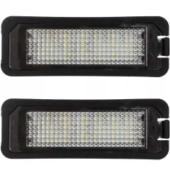 KOMPLET LUČI LED ZA OSVETLITEV REGISTRSKE TABLICE, AUTOTUNE, ZA VW, AMAROK, EOS, GOLF IV V VI VII, PASSAT B6 B7 CC, TOUAREG, POLO, PORSCHE, SEAT