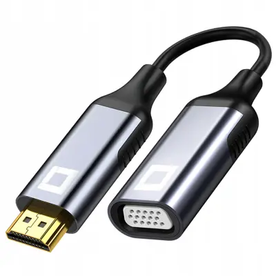 CO2 HDMI V VGA ADAPTER KABELSKI PRETVORNIK FULL HD 1080P 60HZ