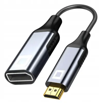 CO2 HDMI NA ADAPTER DISPLAYPORT 1.4 HDMI KABEL - DP FHD 240HZ 4K 60HZ HDR