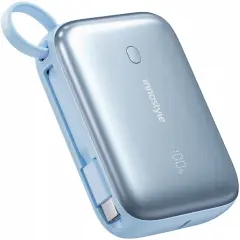 INNOSTYLE POWERGO MINI POWERBANK 10000MAH 3X USB USB-C 22,5W S KABLOM USB-C