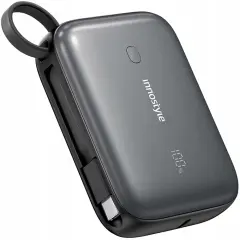 INNOSTYLE POWERGO MINI POWERBANK 10000MAH 3X USB USB-C 22,5W S KABLOM USB-C