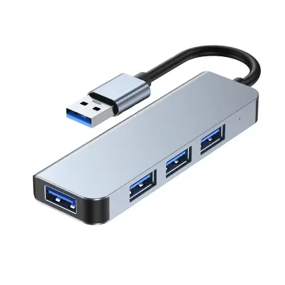 Razdelilnik USB 3.0, aluminijasto večvratno razširitveno vozlišče