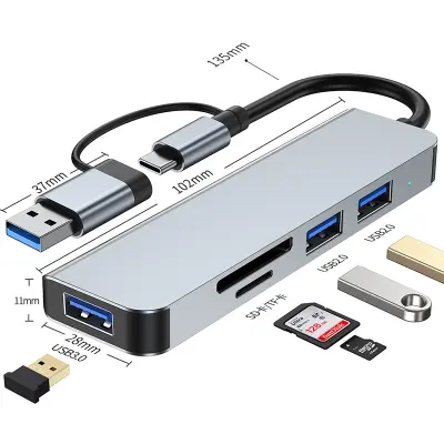 Razširitvena postaja U+T 2103TU 3.0+2.0x2+SD+TF