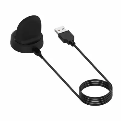 Brezžični polnilnik za Samsung Galaxy Watch, bela polnilna postaja Black