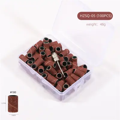 Set brusilnih trakov za manikuro v škatli   Model 2